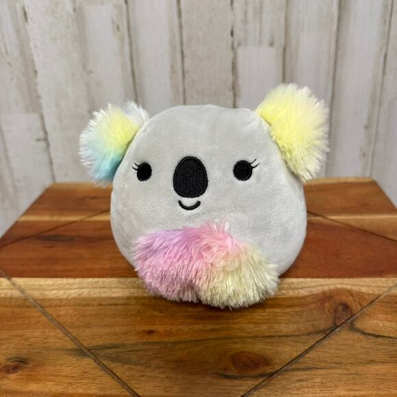Squishmallows‎ Kelina the Koala 5" Plush Toy with Rainbow Ears - Picture 1 of 3